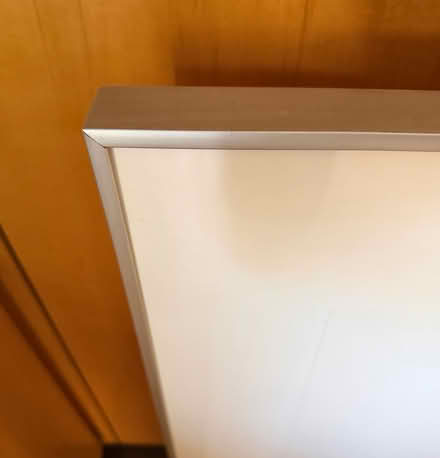 Photo of free Large silver tone picture frame (Upper West side. West 83.) #3