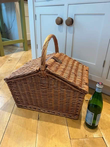 Photo of free Large wicker hamper (Christleton CH3) #1