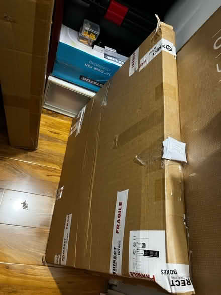 Photo of free IKEA old glass metal coffee table (Poplar E14) #3