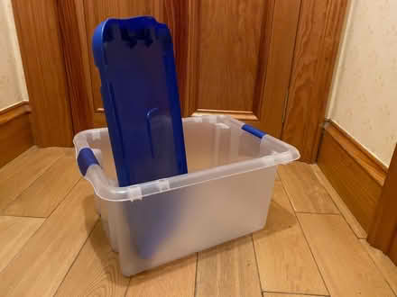 Photo of free Large plastic box (AB25) #2