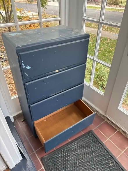 Photo of free Small bureau (59 Larchwood Dr Cambridge MA) #1