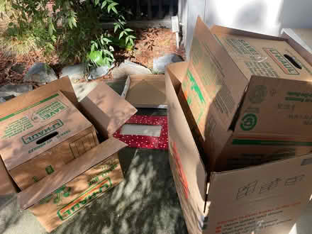 Photo of free 6 U-Haul boxes and others (Foothill Boulevard Cupertino) #2