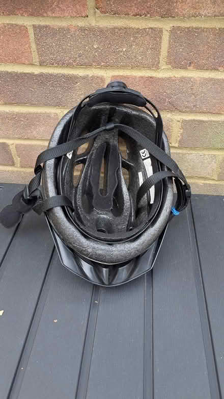 Photo of free Black & Gold Cycle Helmet (Ash Vale) #3