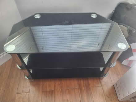 Photo of free Glass tv unit (SN1 york road) #1