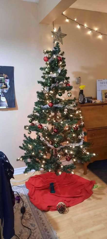 Photo of free Christmas tree - artificial (Hazeldean/Castlefrank area) #1