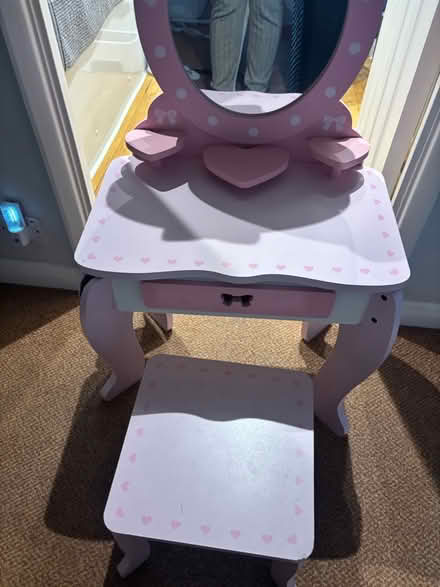 Photo of free Wooden dressing table (TW12) #2