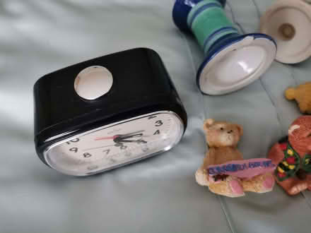 Photo of free Old Style Alarm Clock and Ornaments (Brandwood End B14) #2