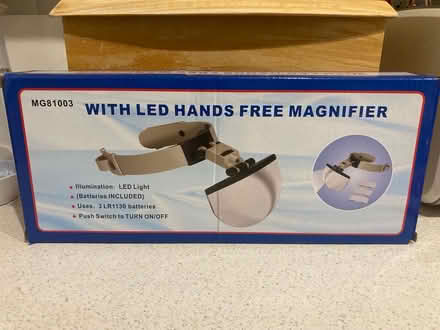 Photo of free Optivisors - Hands Free Magnifier (Balerno, EH14) #1