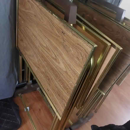 Photo of free Folded tables (Winston Churchill/Liard road) #1