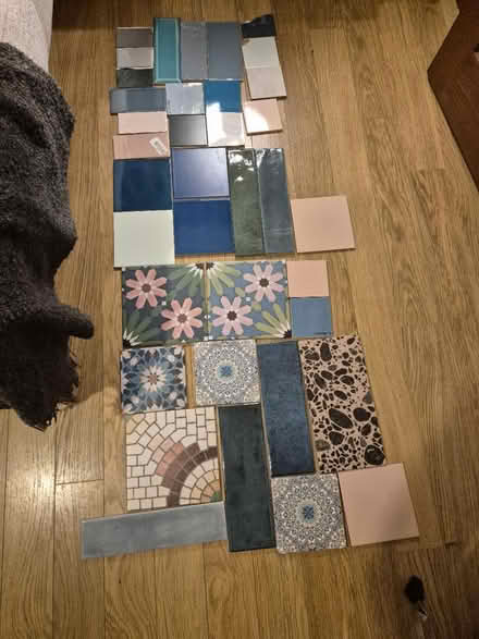Photo of free Assorted sample ceramic tiles (Clerwood EH12) #2