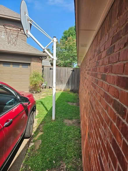 Photo of free In-the-ground basketball goal (Eldorado) #1