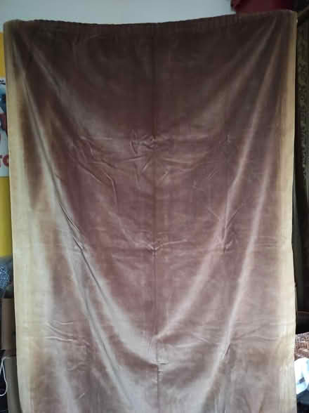Photo of free Vintage Brown Velvet Curtains (SE1) #1