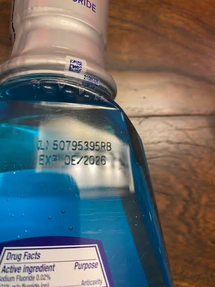 Photo of free Crest pro-health mouthwash (Cabin John near Bethesda) #3