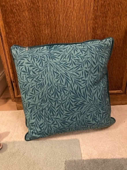 Photo of free Teal Cushion / Throw Pillow (Balerno, EH14) #1