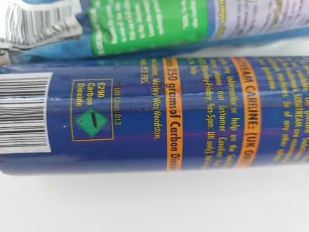 Photo of free Sodastream co2 canister (Northolt UB5) #2