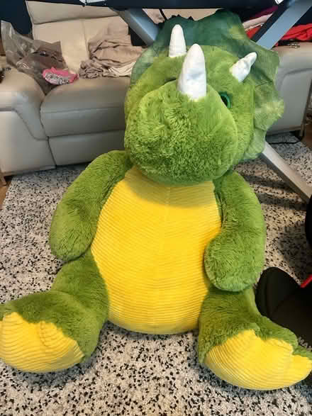 Photo of free Large cuddly dinosaur - well loved (Stoneleigh KT17) #3