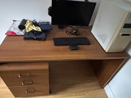 Photo of free Computer desk and draws (West st Leonard’s TN38) #1