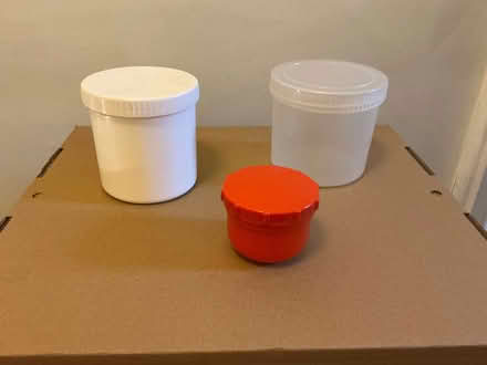 Photo of free Small plastic food containers (Walkley S6) #1