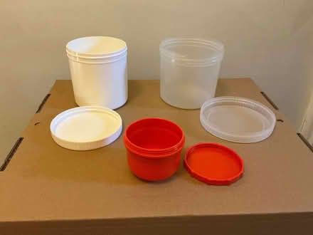 Photo of free Small plastic food containers (Walkley S6) #2