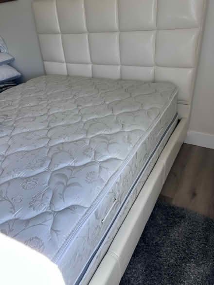 Photo of free Queen Bed with mattress foam topper (Port Charlotte) #3