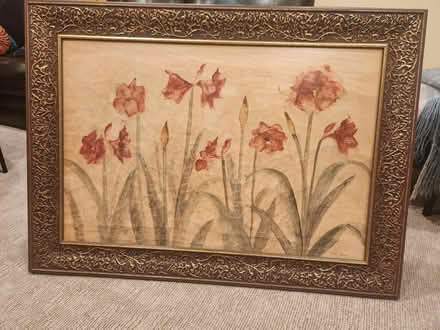 Photo of free Iris print with gold frame (southeast Fort Collins) #1