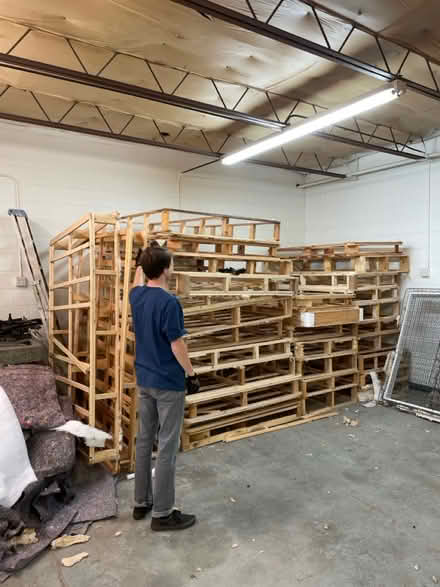 Photo of free Large wooden pallets (3528 W 500 S Suite 5 SLC) #1