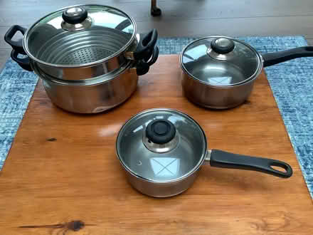 Photo of free Saucepans (Wootton Fitzpaine DT6) #1