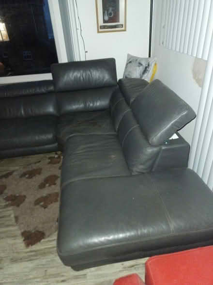 Photo of free Leather sofas (The Banks, Seascale, CA20) #2