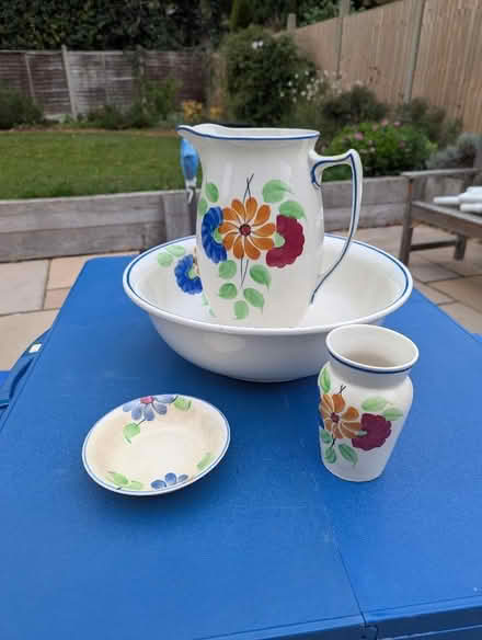 Photo of free Vintage jug set (Malvern Link WR14) #1