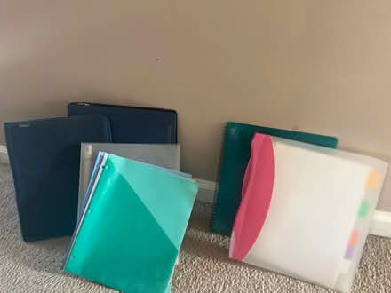 Photo of free Binders, dividers, folders (Royal Oak, MI) #1