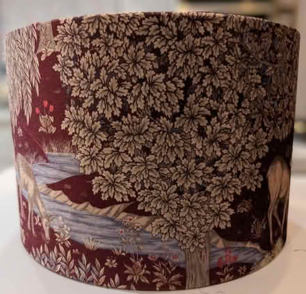 Photo of free William Morris velvet lampshade (Handside, WGC, AL8) #2