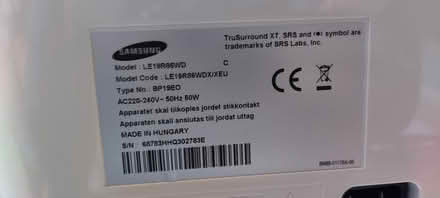 Photo of free Samsung TV monitor (S10 Endcliffe Vale) #3