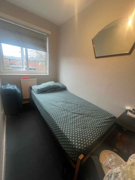 Photo of free Single bed with mirror (Salford M5) #1