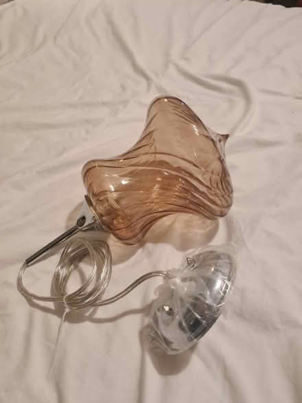 Photo of free New Glass Pendant Light Fitting (Chelmer Village CM2) #2