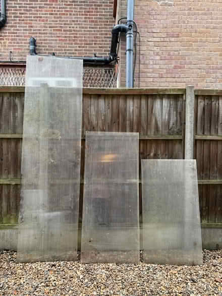 Photo of free Twinwall poly carb sheets x 3 (Chesham HP5) #1