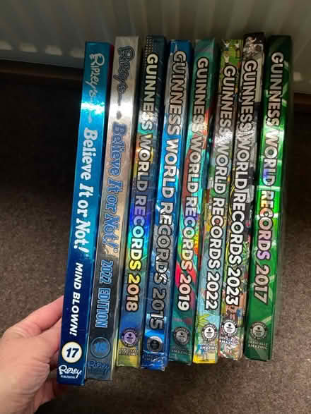 Photo of free Guinness records/Ripley bundle (New Malden KT3 4) #1