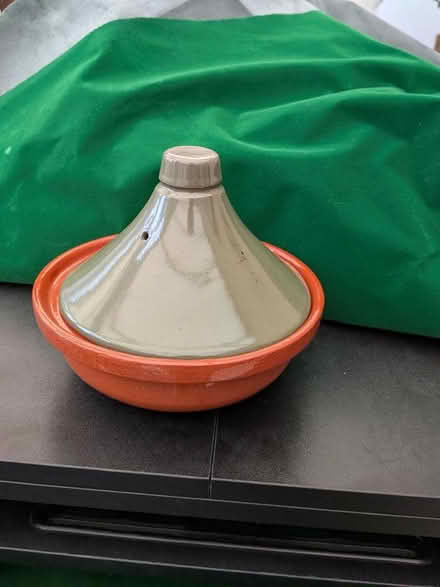 Photo of free Small Orange and Green Tagine (CT15) #1