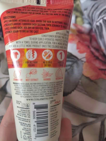 Photo of free Wash off colour Ruby- hair make up (BA2) #2