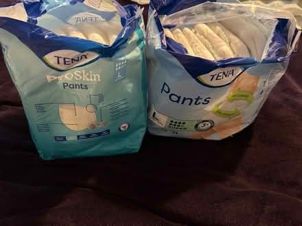 Photo of free Tena pants Large (Garden City OX5) #1