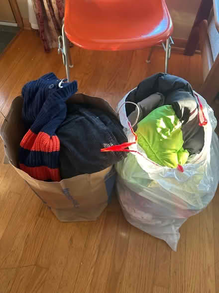 Photo of free 5T boys clothes, shoes, coat (Norwood Park) #1