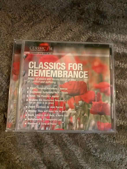 Photo of free Remembrance CD (Wimbledon Park SW19) #1