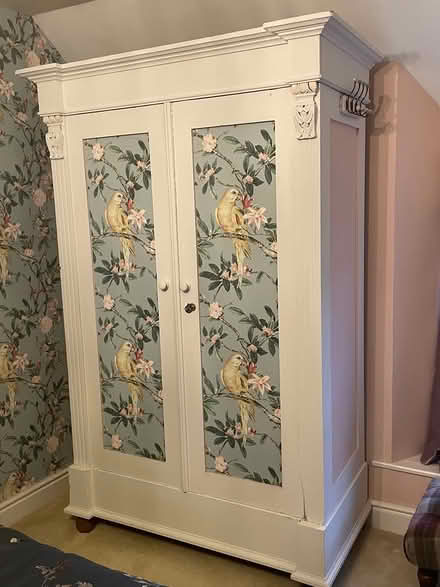 Photo of free Large wooden wardrobe (Orton, Penrith) #1