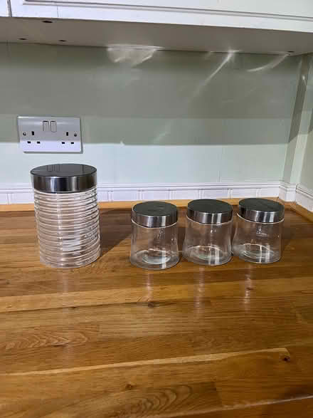 Photo of free Glass storage jars (Binley, Coventry) #1
