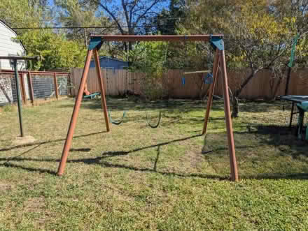 Photo of free Great condition swing set (Central Austin 78757) #1