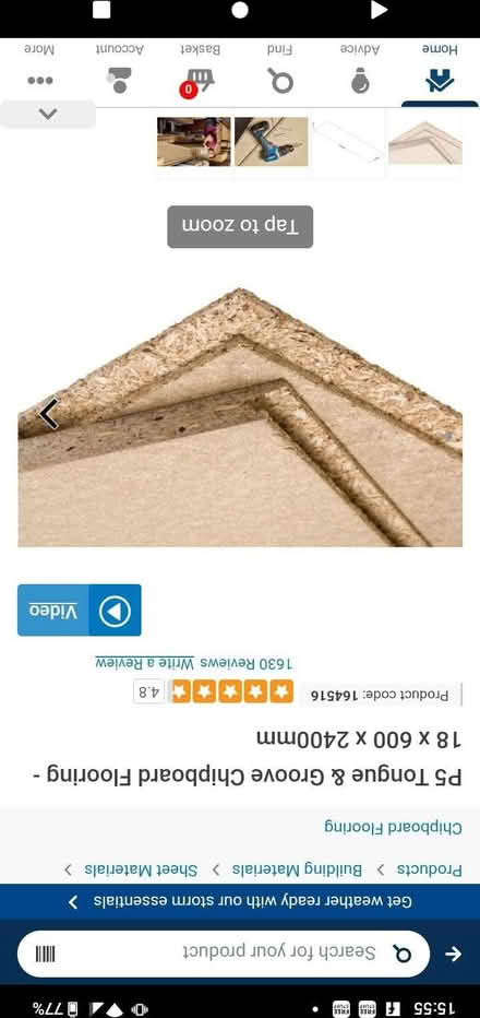 Photo of Offcuts of Loft Boards (PL5) #1