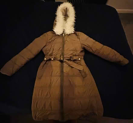 Photo of free Khaki puffa coat size 10-12 (High Wycombe HP10) #1