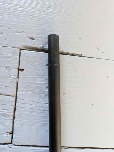 Photo of free Black metal curtain pole 190cm (Hartington Road BN2) #2