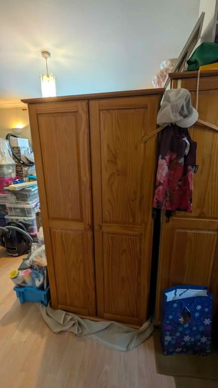 Photo of free 1 pine double wardrobe (South reading RG2) #2