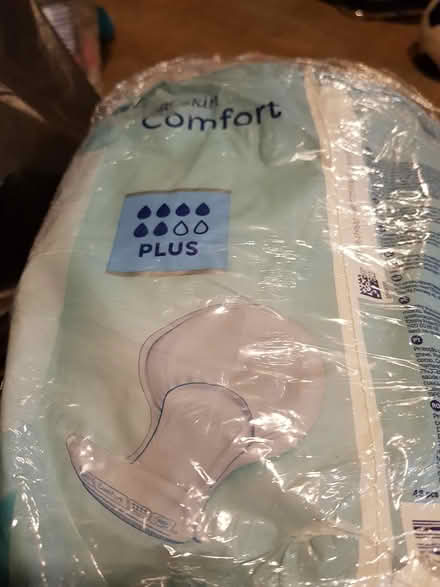 Photo of free Large Tena pads (Shepperton TW17) #2
