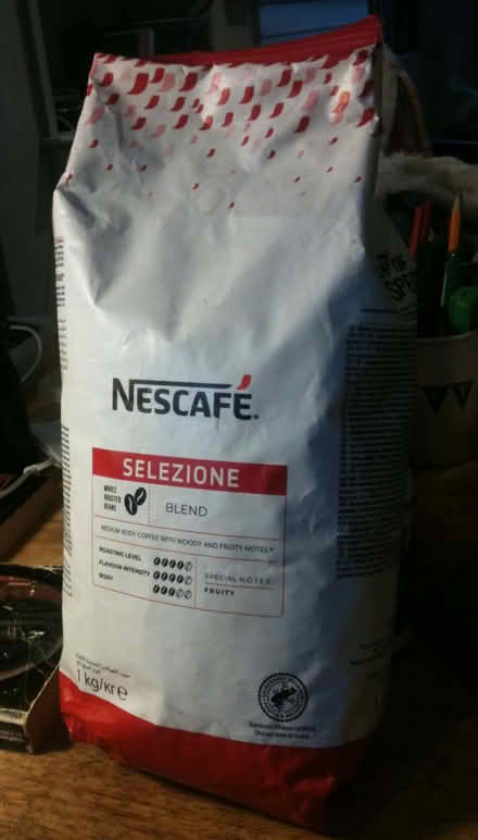 Photo of free Sealed 1Kg bag of Nestle coffee beans (North Laine BN1) #1